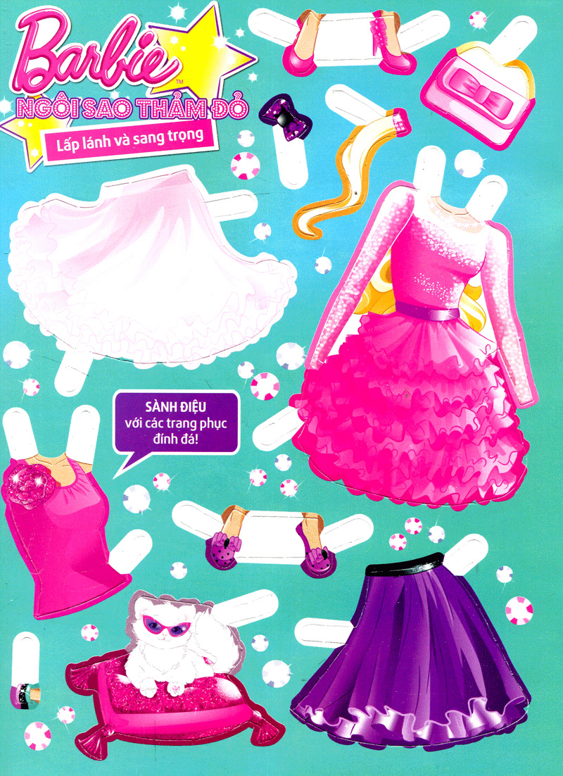barbie thiết kế thời trang - ngôi sao thảm đỏ - Ảnh 7