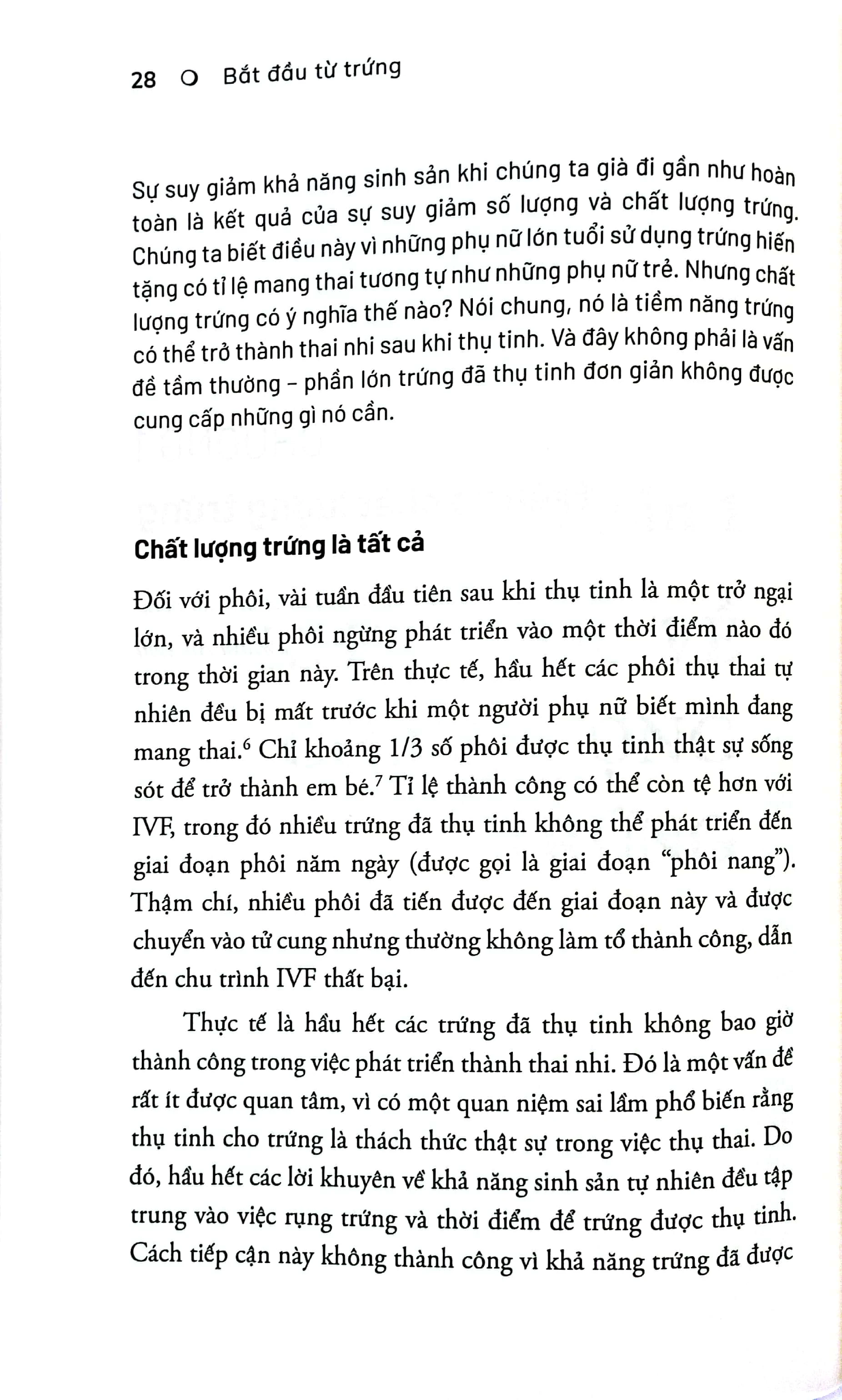 Bắt Đầu Từ Trứng - Phương Pháp Khoa Học Cải Thiện Chất Lượng Trứng Để Mang Thai Tự Nhiên, Phòng Chống Sảy Thai Và Tăng Khả Năng Thụ Tinh Nhân Tạo Thành Công - Ảnh 3