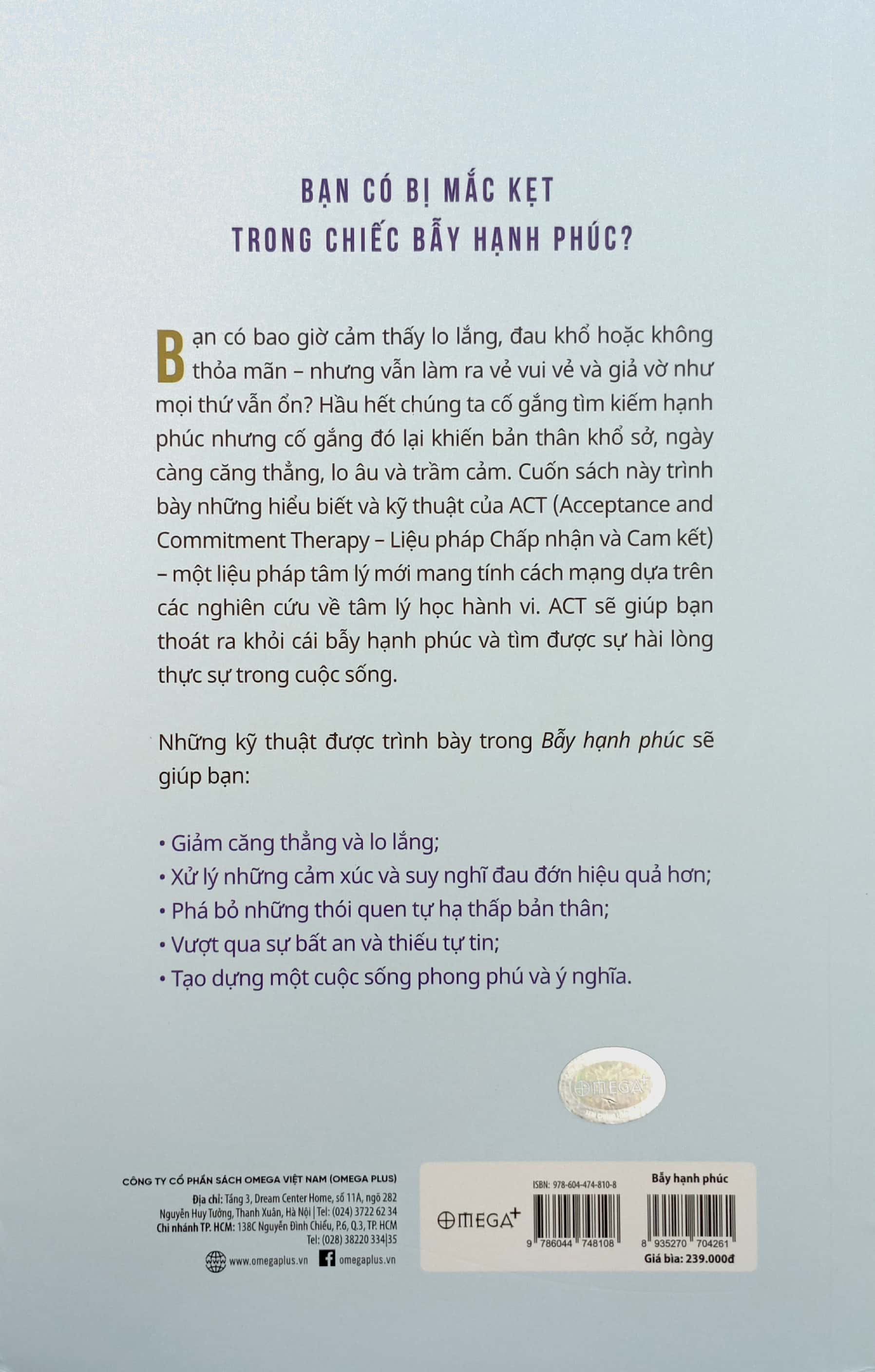 bẫy hạnh phúc - ngừng trăn trở và bắt đầu - Ảnh 6