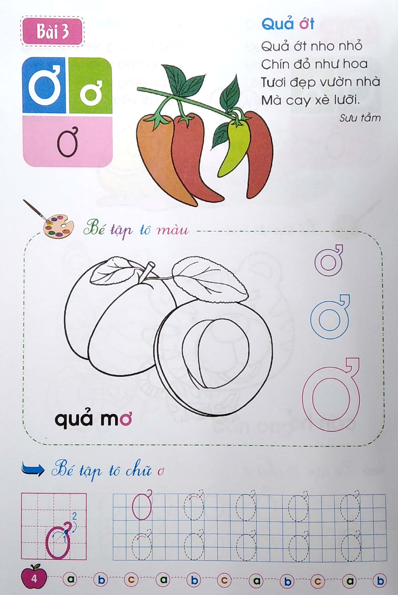 bé chuẩn bị vào lớp 1 - giúp bé nhận biết và làm quen với chữ cái (dành cho trẻ 3-4 tuổi) - Ảnh 5