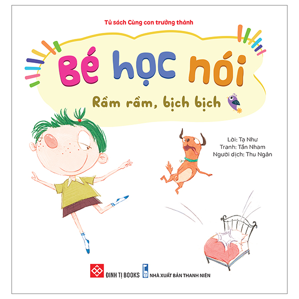 bé học nói - rầm rầm, bịch bịch