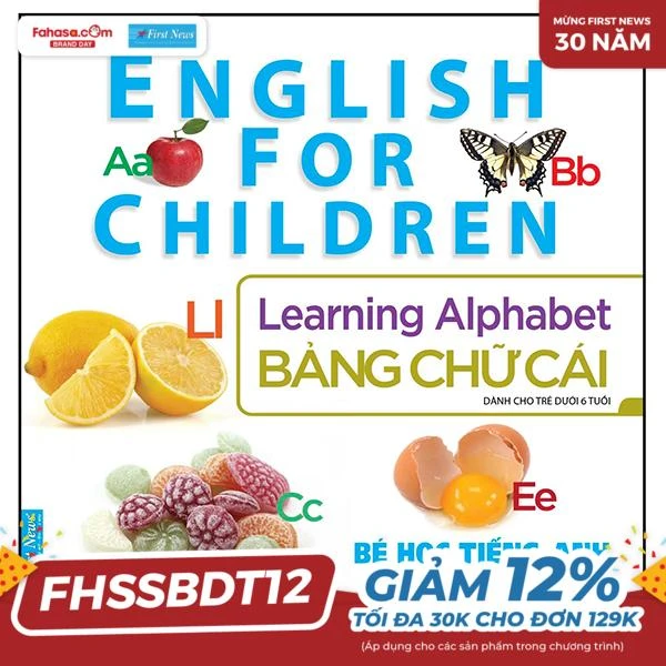 bé học tiếng anh qua hình ảnh - english for children - bảng chữ cái - learning alphabet