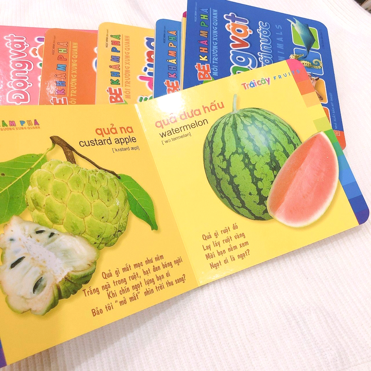 bé khám phá môi trường xung quanh - trái cây - fruits (2022) - Ảnh 4