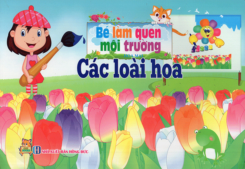 bé làm quen môi trường - các loài hoa - Ảnh 2
