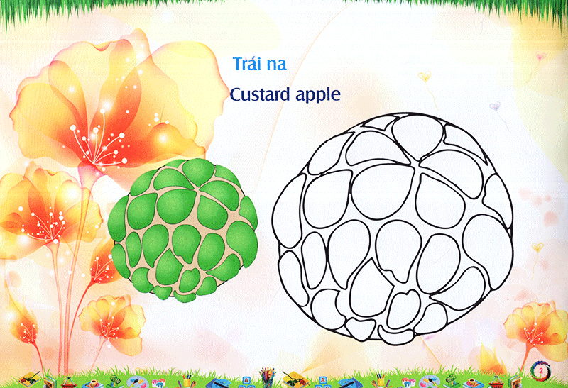 bé làm quen môi trường - trái cây - Ảnh 4