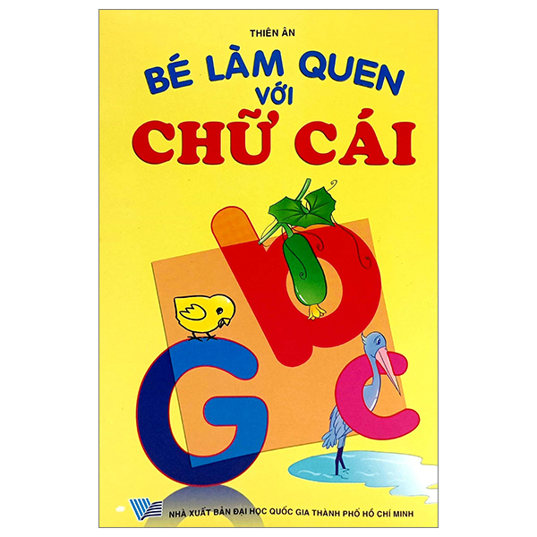 bé làm quen với chữ cái