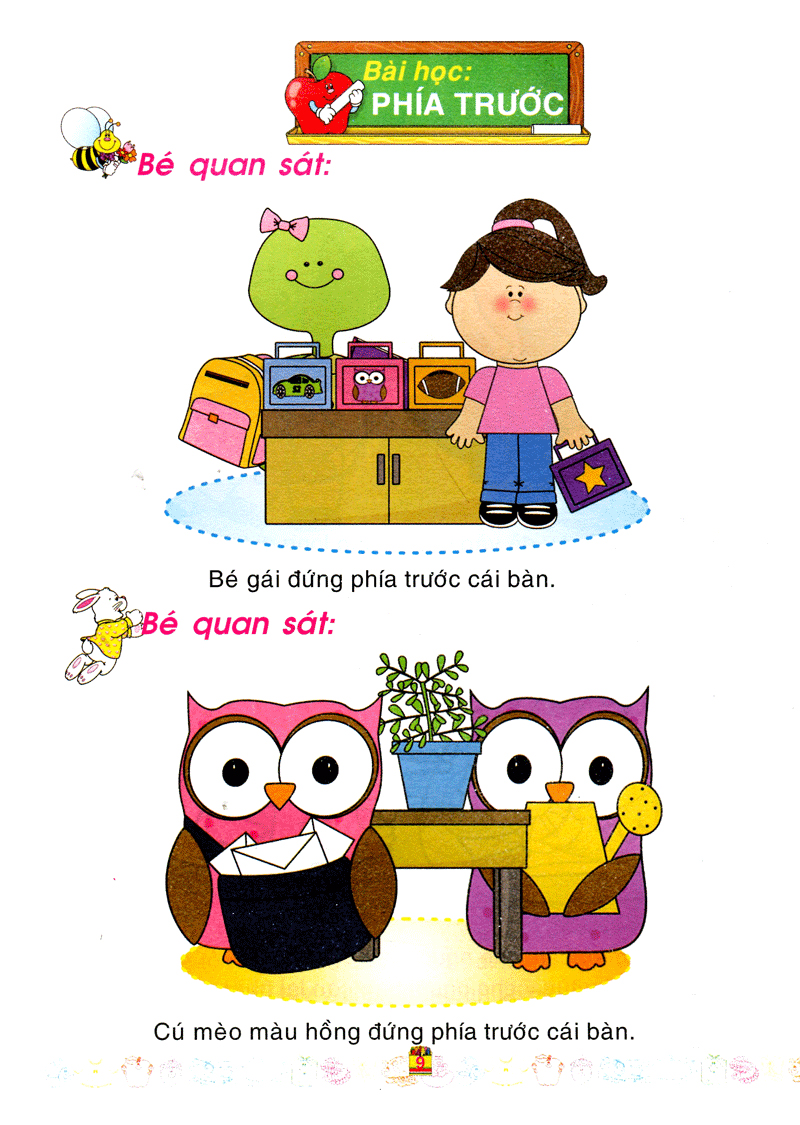 bé làm quen với môn toán - xác định vị trí - Ảnh 10