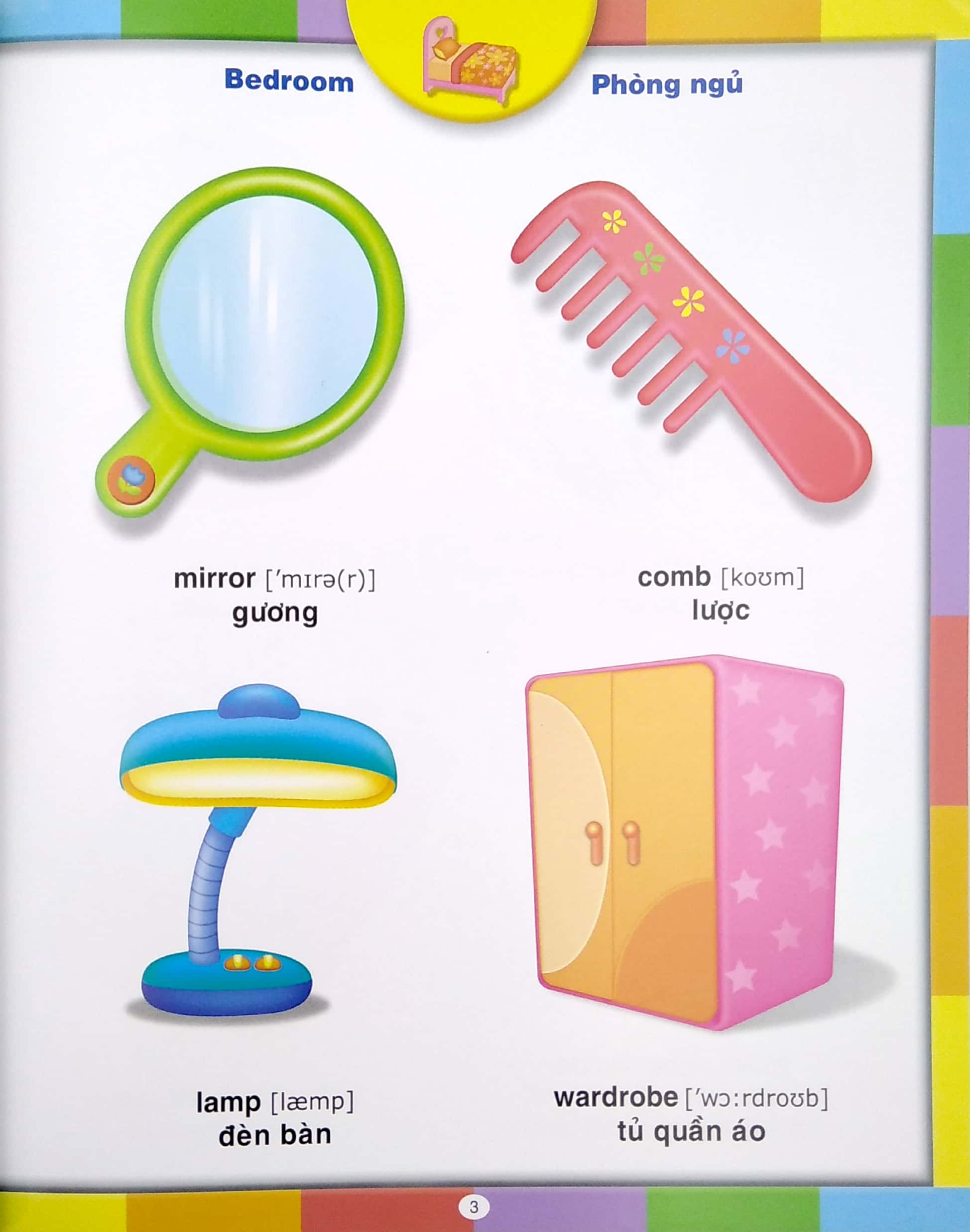 bé làm quen với tiếng anh - đồ vật quanh em - Ảnh 5