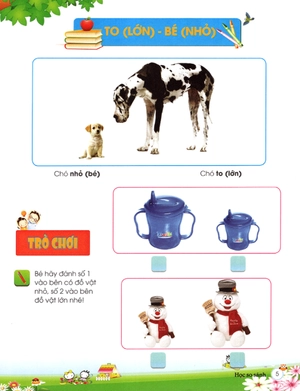 bé làm quen với toán - học so sánh (tái bản 2019) - Ảnh 5