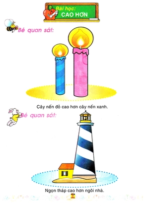bé làm quen với toán - so sánh - Ảnh 3