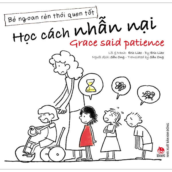 bé ngoan rèn thói quen tốt - học cách nhẫn nại - grace said patience