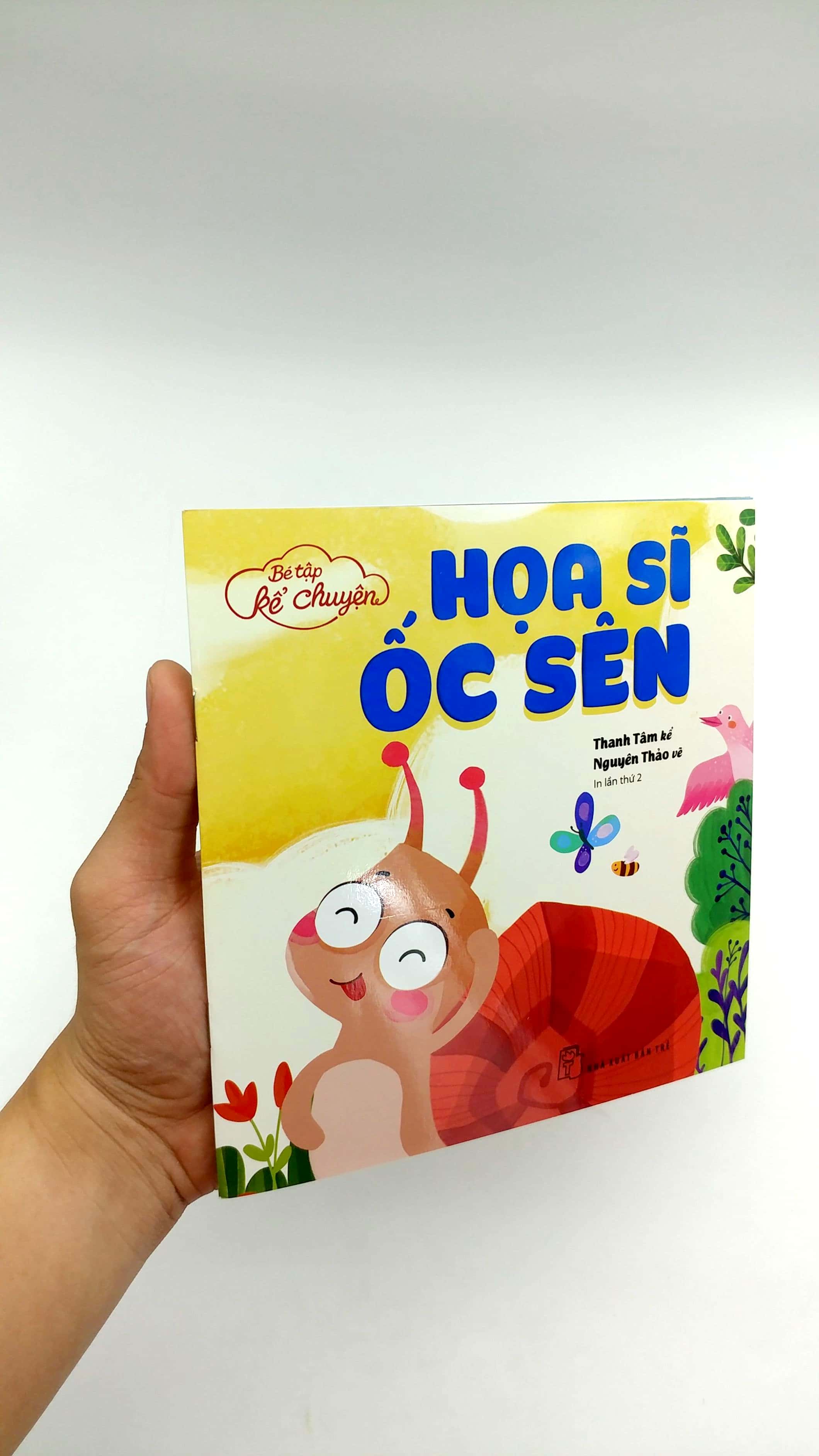 bé tập kể chuyện - họa sĩ ốc sên (2022) - Ảnh 4