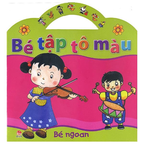 bé tập tô màu - bé ngoan (tái bản 2019)