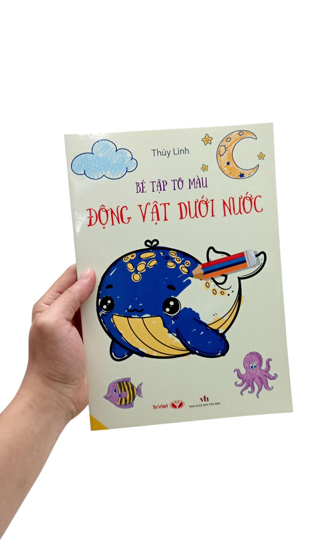 Bé Tập Tô Màu - Động Vật Dưới Nước - Ảnh 7