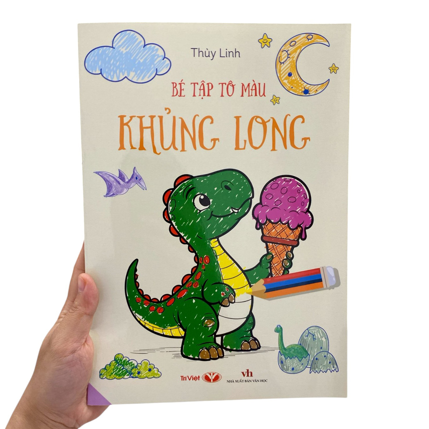 Bé Tập Tô Màu - Khủng Long - Ảnh 8
