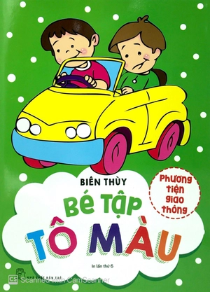 bé tập tô màu - phương tiện giao thông (tái bản 2019) - Ảnh 2