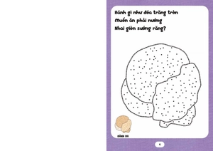 bé tập tô phát triển tư duy - câu đố về các loại bánh - Ảnh 3