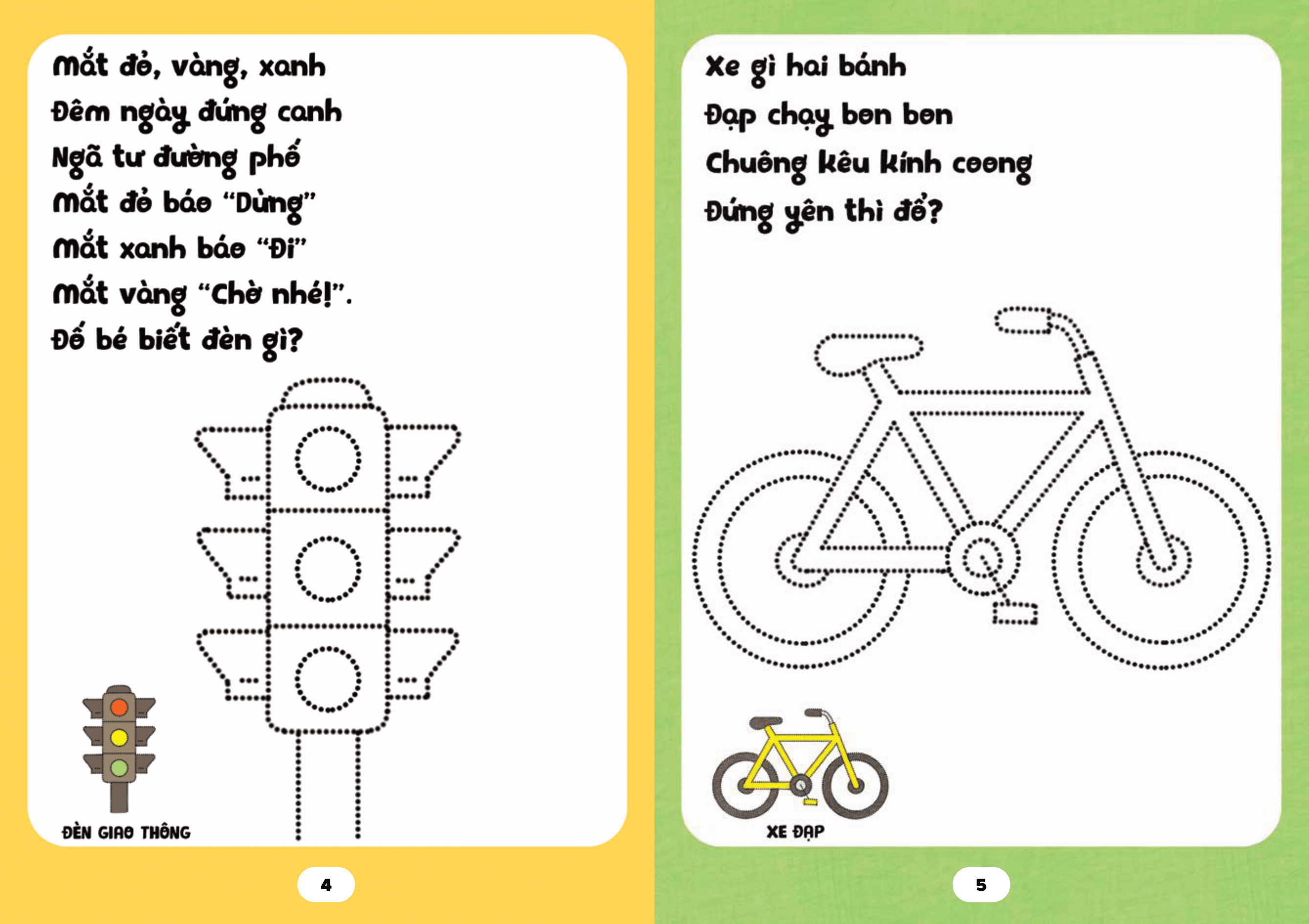 bé tập tô phát triển tư duy - câu đố về giao thông - Ảnh 5