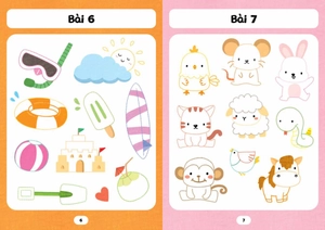 bé tập tô phát triển tư duy - tập tô và nối nét - Ảnh 6