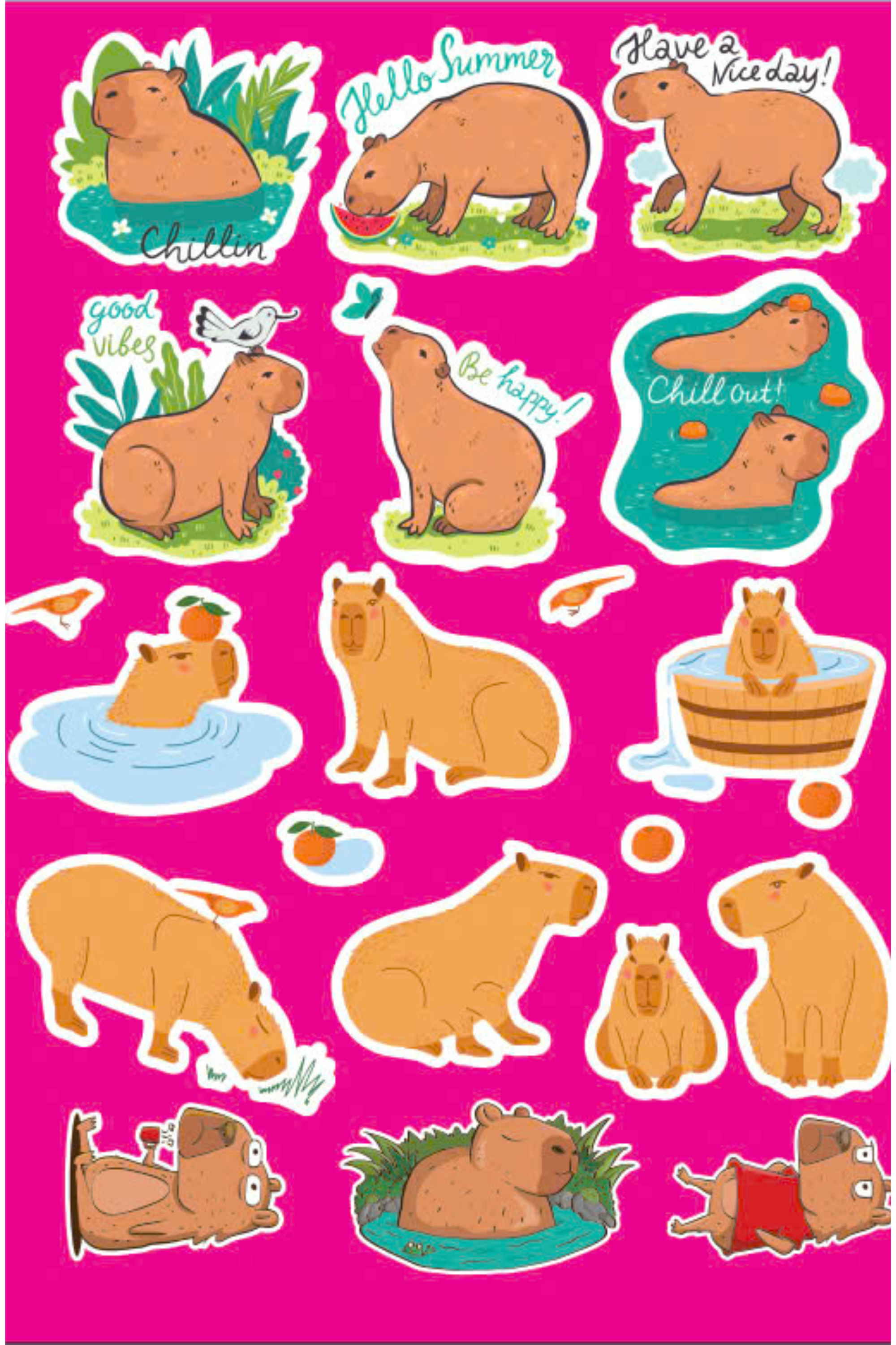 bé tô màu capybara - bộ trưởng bộ ngoại giao - cuộc sống muôn màu - Ảnh 4