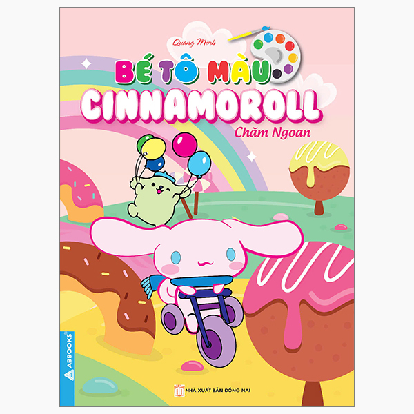 bé tô màu - cinnamoroll chăm ngoan