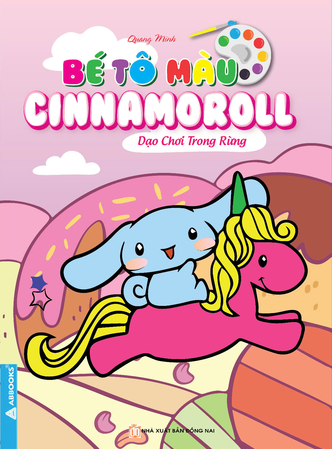 bé tô màu - cinnamoroll dạo chơi trong rừng - Ảnh 2