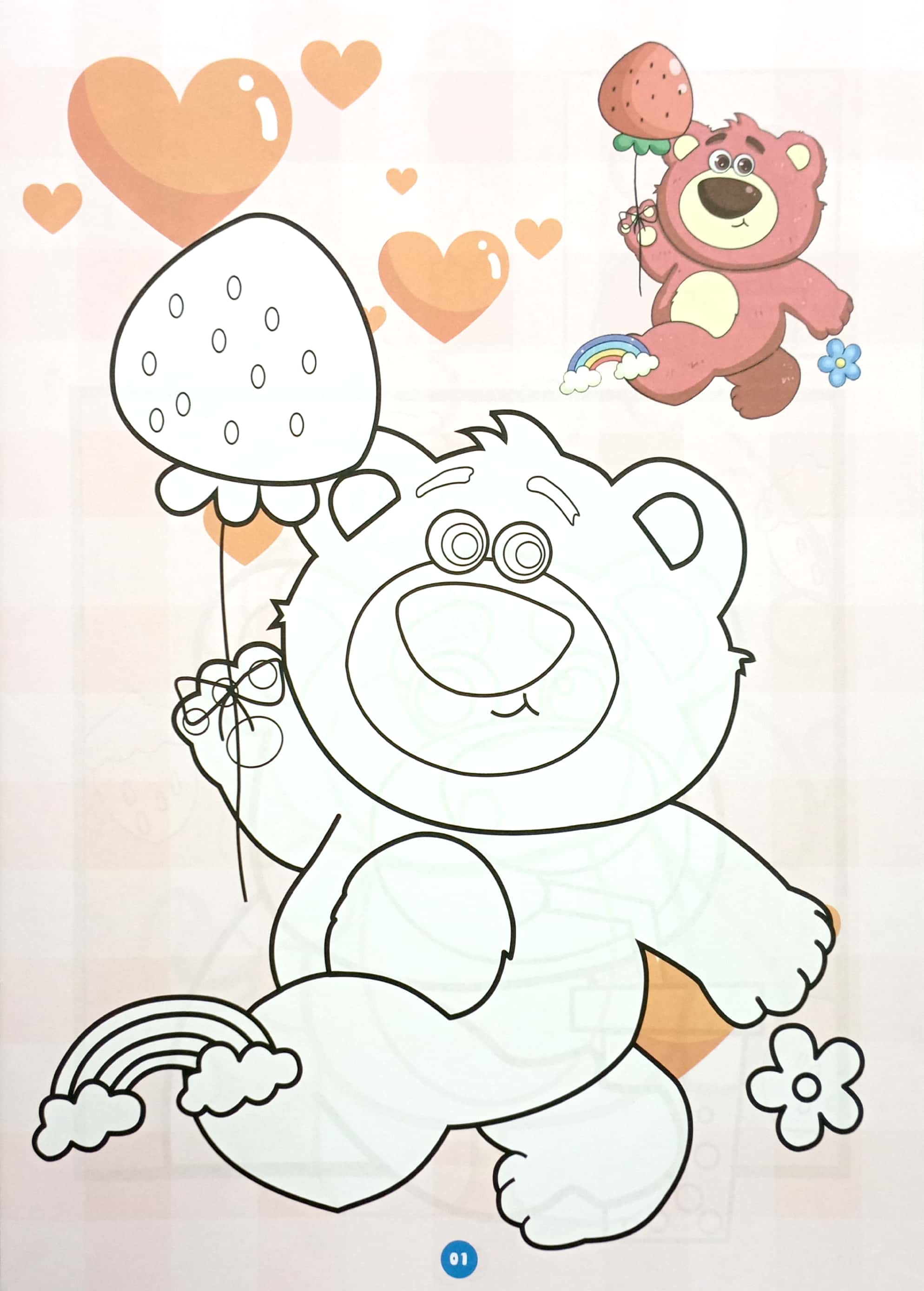bé tô màu - đam mê cùng lotso - Ảnh 3