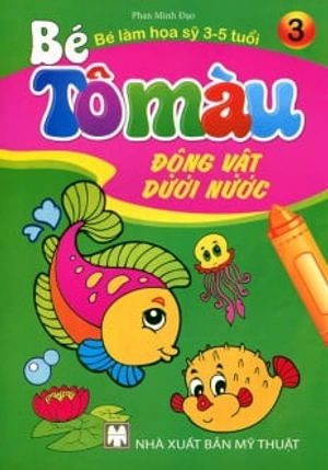 bé tô màu - động vật dưới nước - Ảnh 2