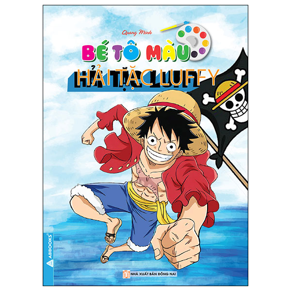 bé tô màu - hải tặc luffy