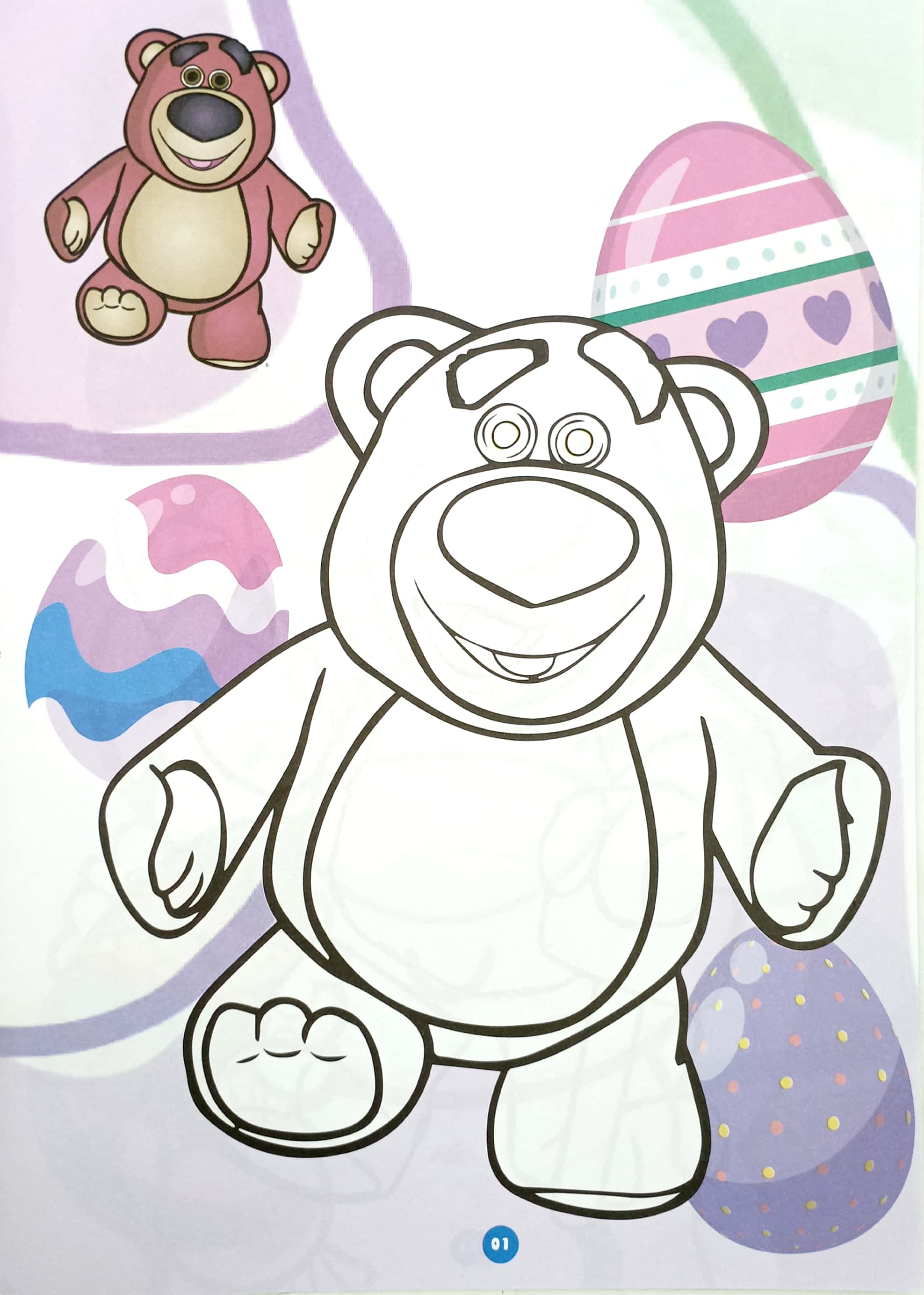 bé tô màu - khám phá trứng cùng lotso - Ảnh 3