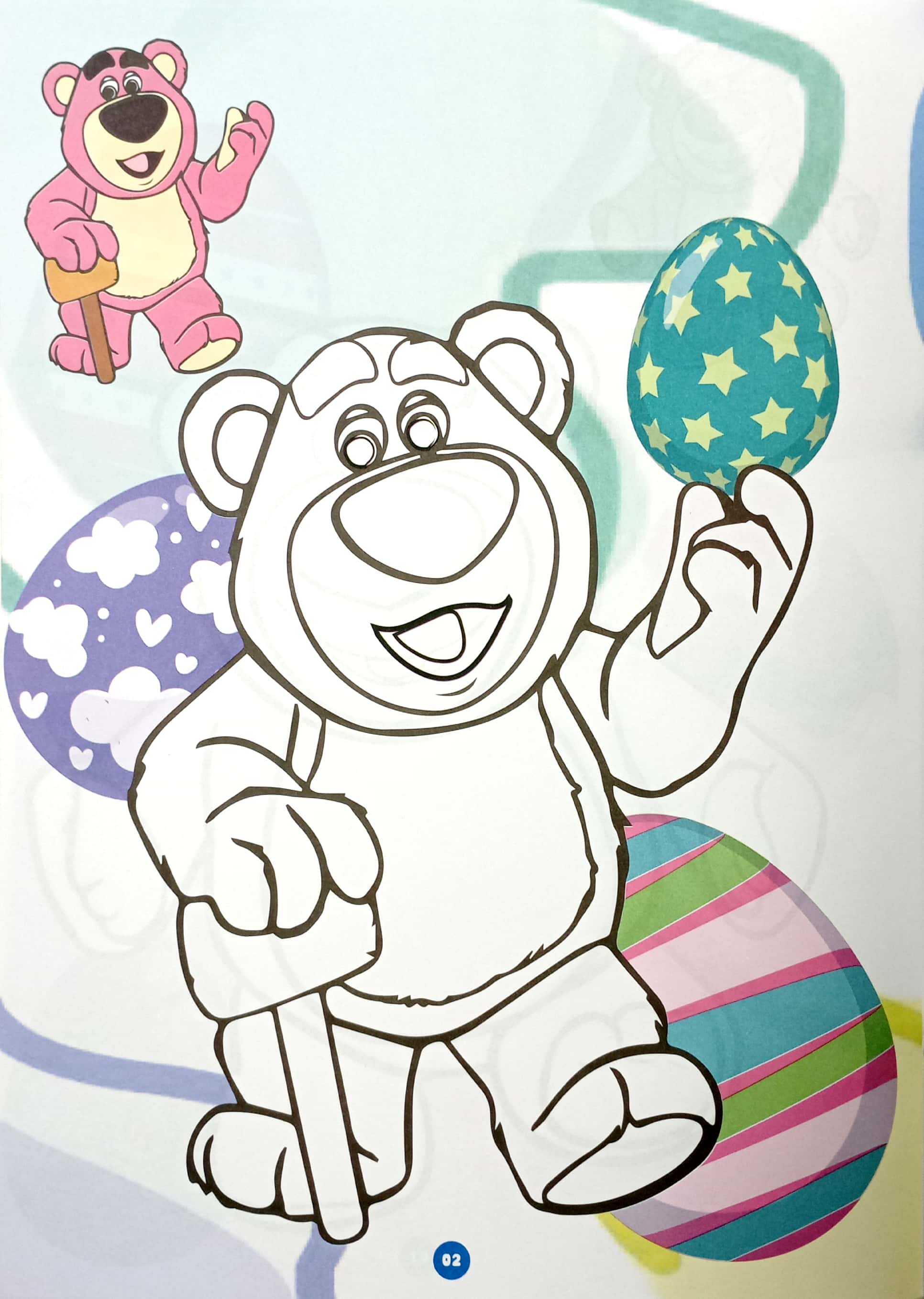 bé tô màu - khám phá trứng cùng lotso - Ảnh 4