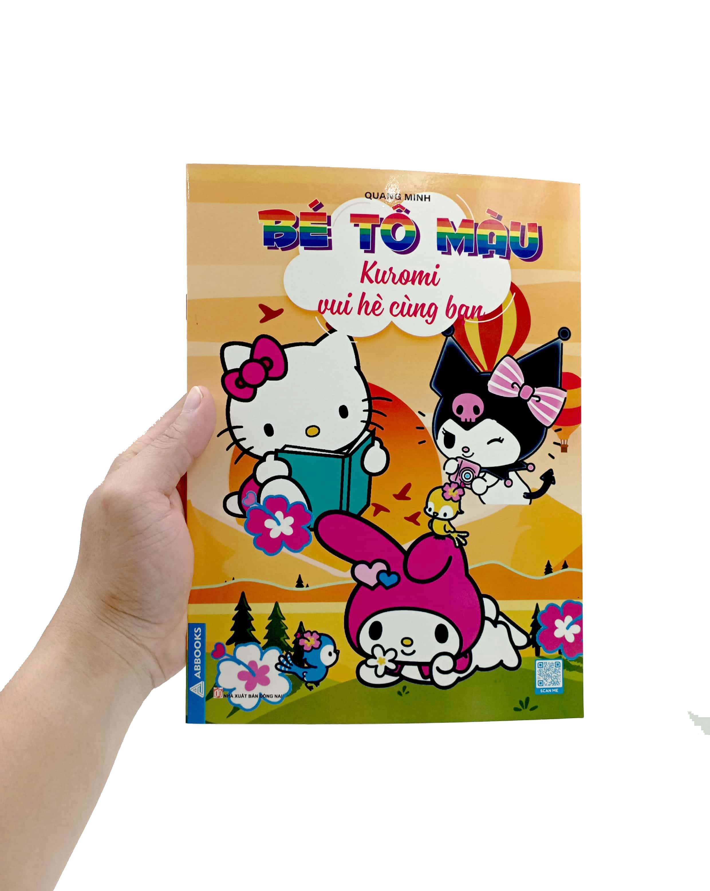 bé tô màu - kuromi vui hè cùng bạn - Ảnh 7