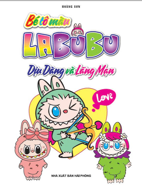 bé tô màu labubu dịu dàng và lãng mạn - Ảnh 2