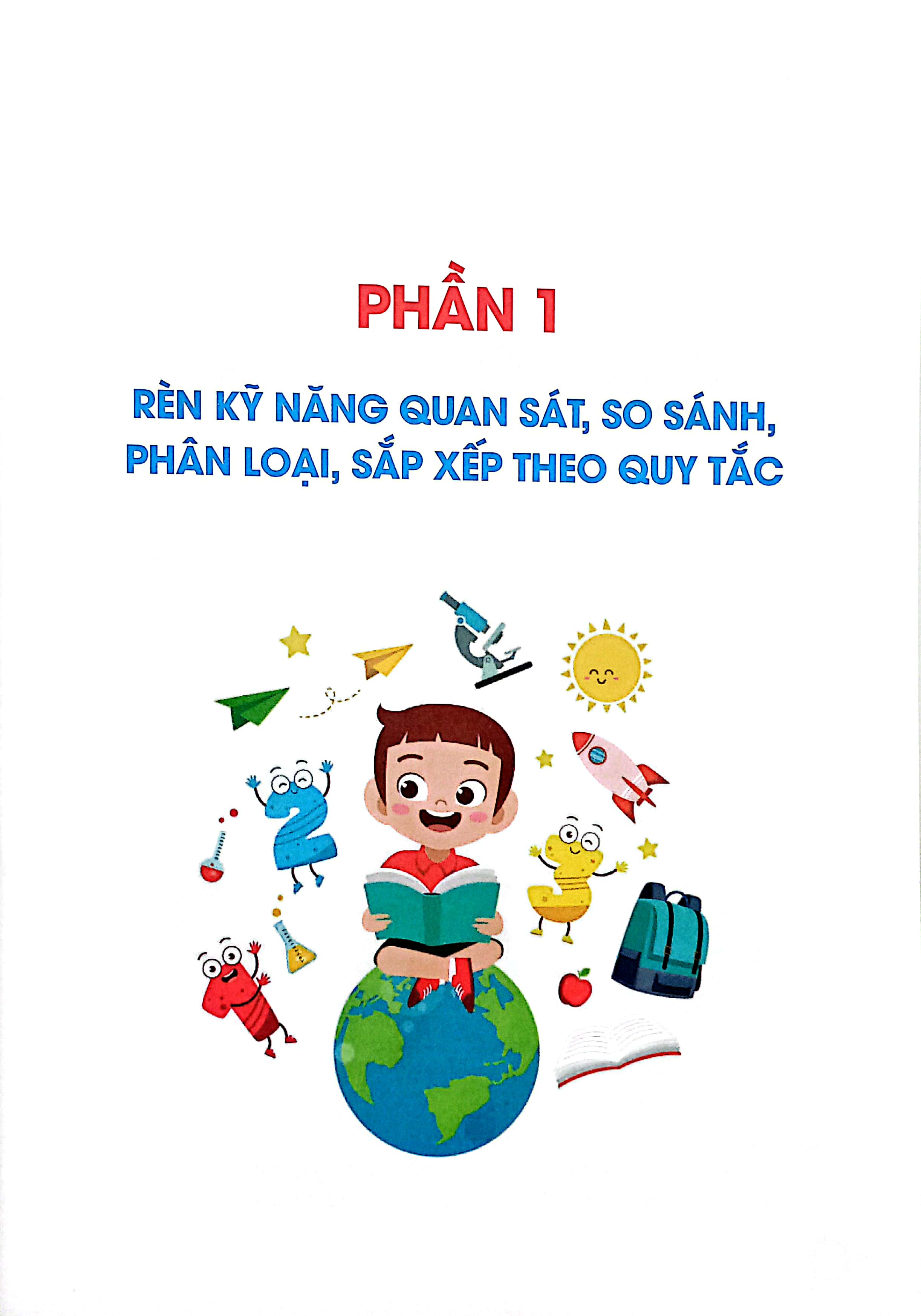 bé tự tin vào lớp 1 - toán tư duy (dành cho trẻ em 4-6 tuổi)(tái bản 2024) - Ảnh 4