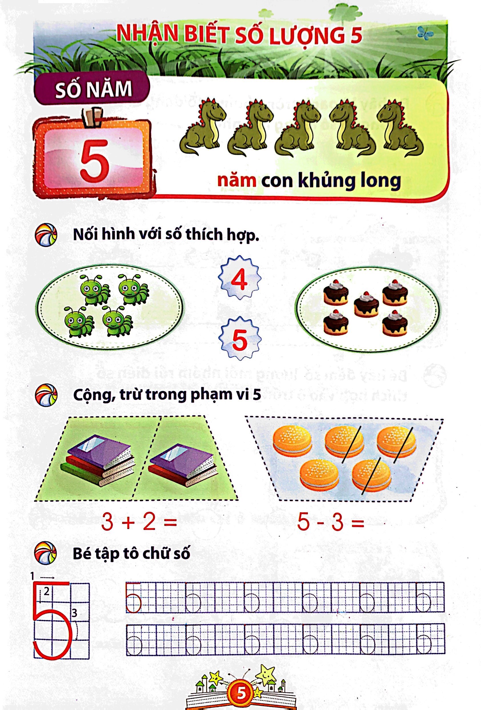 bé vào lớp 1 - bé làm quen với toán - Ảnh 12