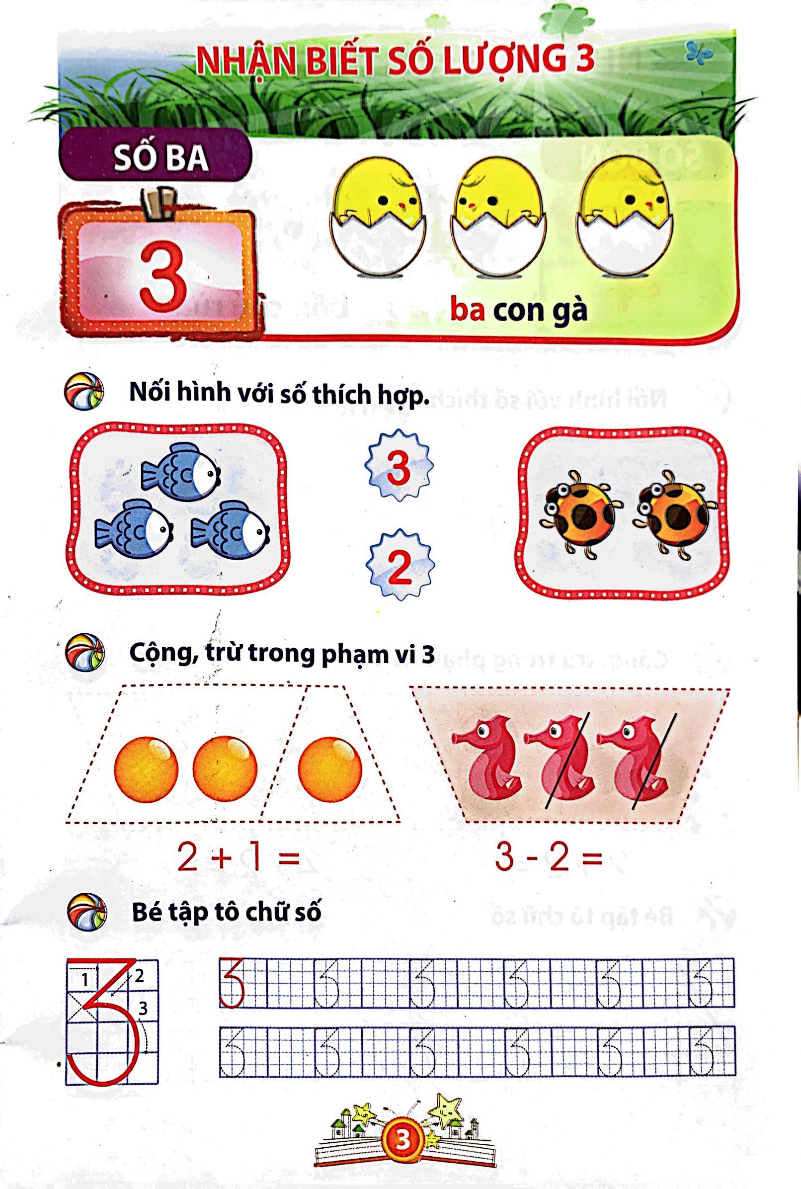 bé vào lớp 1 - bé làm quen với toán - Ảnh 7