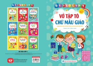 bé vào lớp 1 - vở tập tô chữ mẫu giáo - Ảnh 2