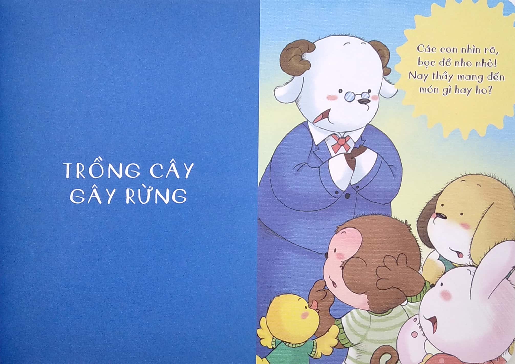 bé yêu ngoan ngoãn giỏi giang - trồng cây gây rừng - Ảnh 3