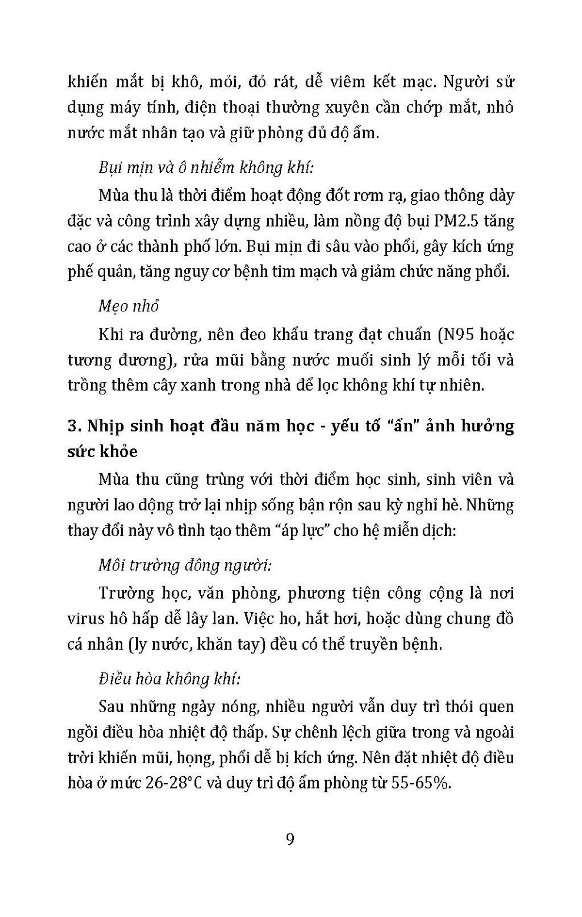 Bệnh Mùa Thu Và Cách Chăm Sóc - Ảnh 7