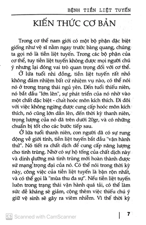 bệnh tiền liệt tuyến - giải pháp dự phòng và điều trị bệnh (tái bản) - Ảnh 4