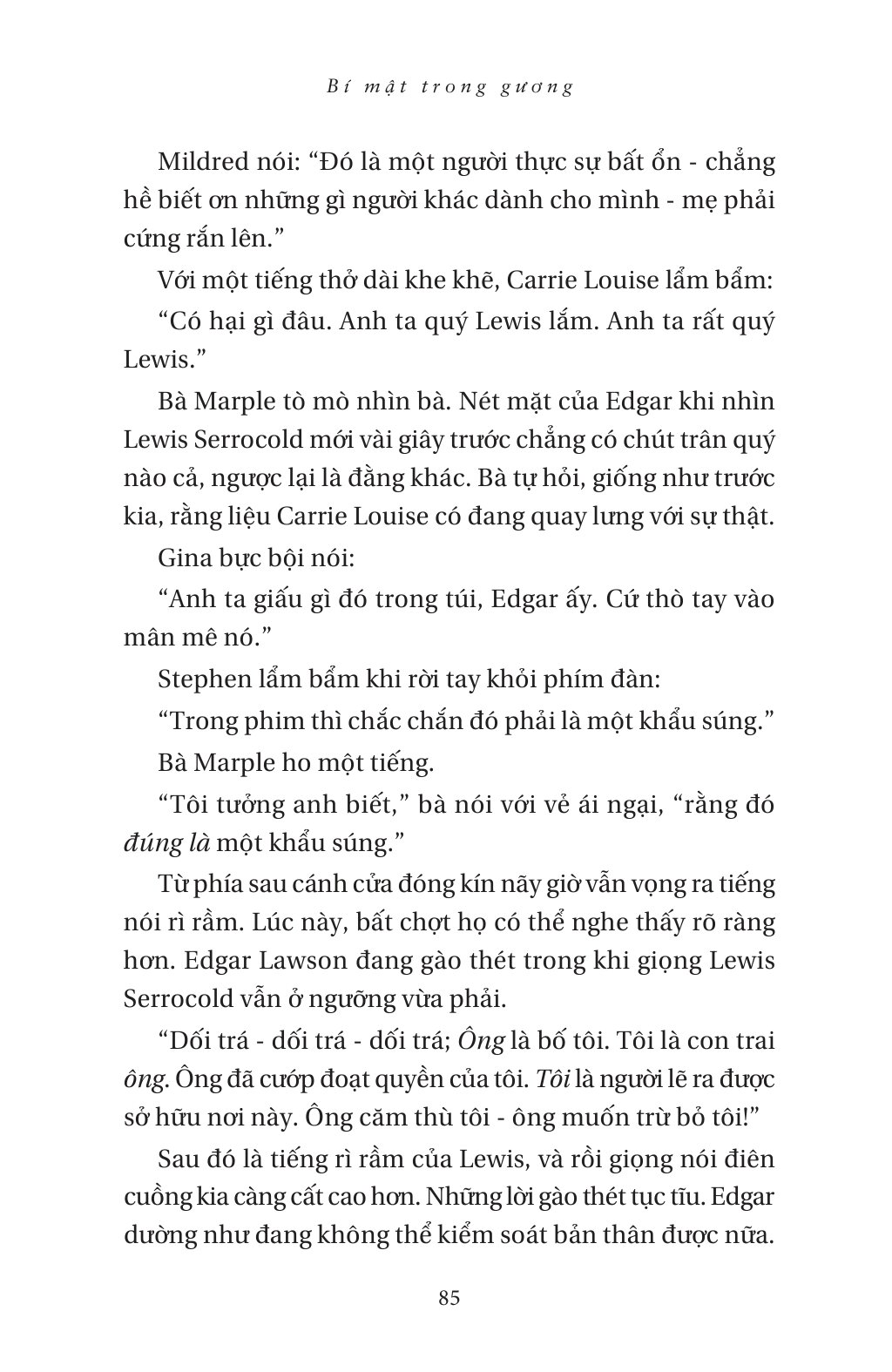 Bí Mật Trong Gương - They Do It With Mirror - Một Vụ Án Của Jane Marple - Ảnh 11