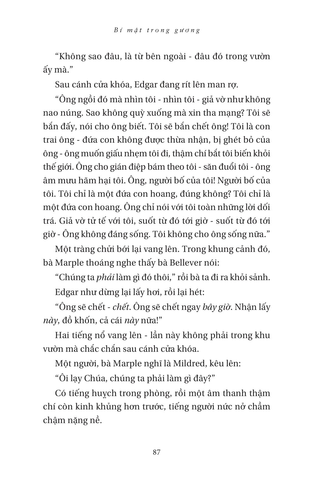 Bí Mật Trong Gương - They Do It With Mirror - Một Vụ Án Của Jane Marple - Ảnh 13