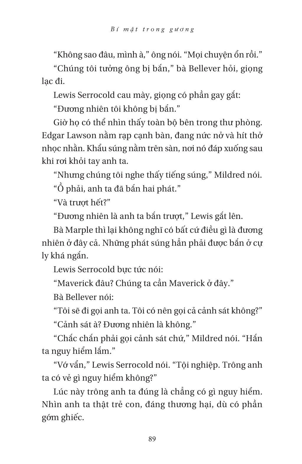 Bí Mật Trong Gương - They Do It With Mirror - Một Vụ Án Của Jane Marple - Ảnh 15