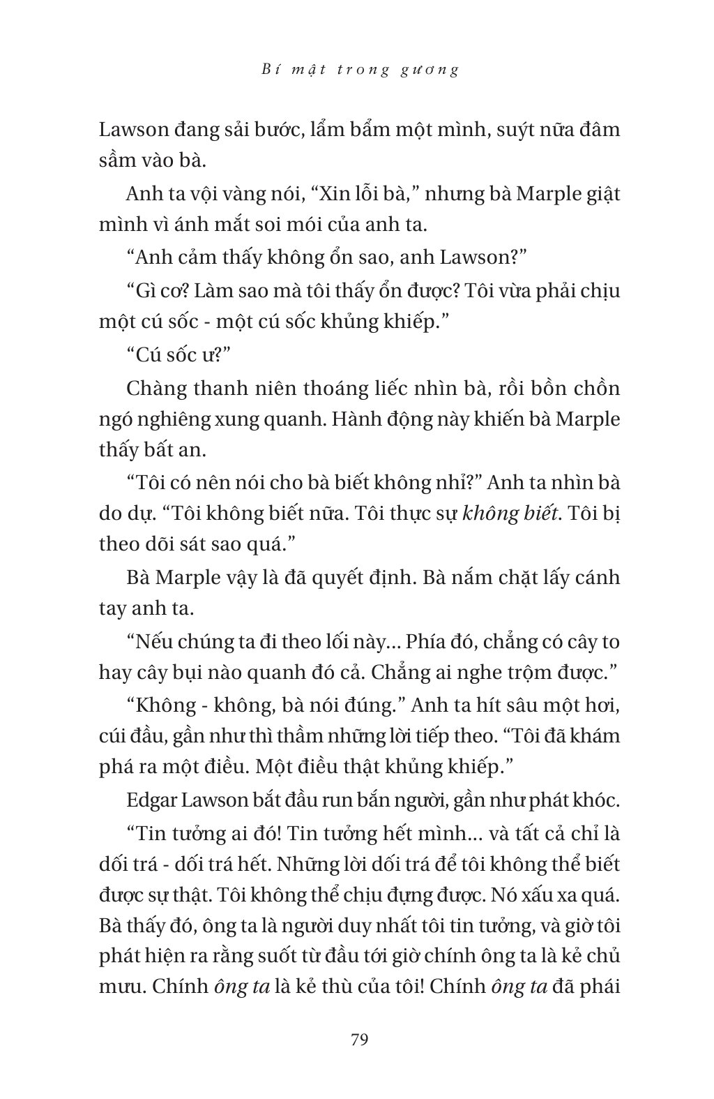 Bí Mật Trong Gương - They Do It With Mirror - Một Vụ Án Của Jane Marple - Ảnh 5