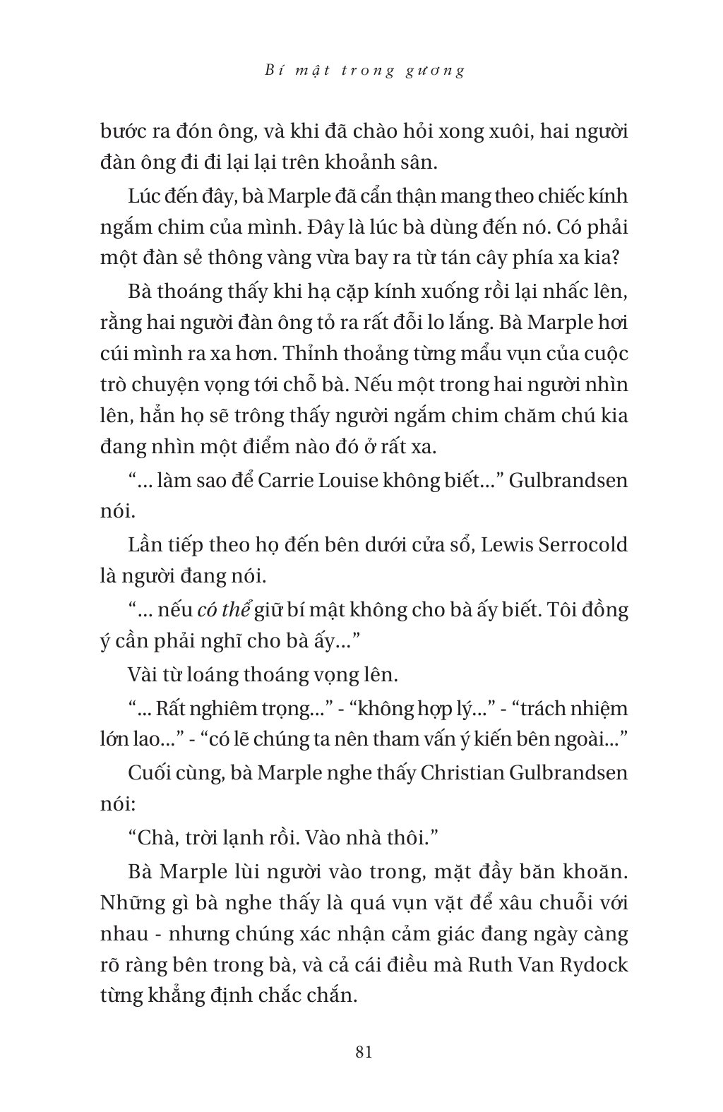 Bí Mật Trong Gương - They Do It With Mirror - Một Vụ Án Của Jane Marple - Ảnh 7