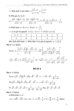 bí quyết đạt điểm 10 kiểm tra định kỳ toán 9 - Ảnh 12