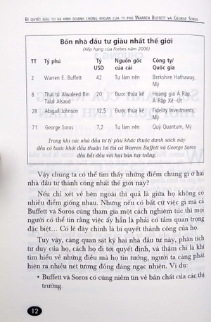 bí quyết đầu tư và kinh doanh chứng khoán của các tỷ phú warren buffet & george soros (tái bản 2020) - Ảnh 9