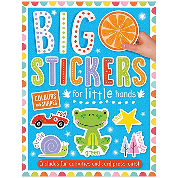 big stickers for little hands colours and shapes