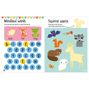 big stickers for little hands woodland friends - Ảnh 3