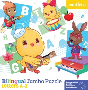 bilingual jumbo puzzle: letters a-z - Ảnh 3